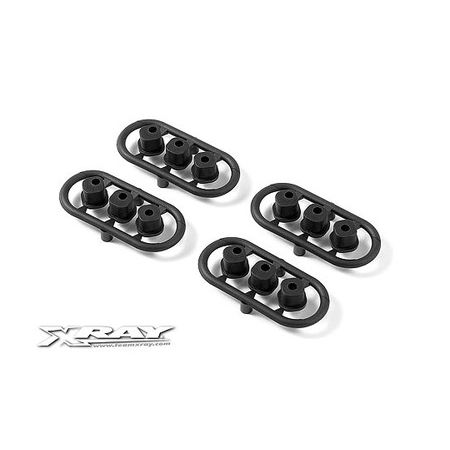 Xray Composite Rear Upper Susp. Eccentric Bushing (4) (XR342316)