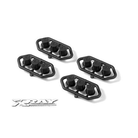 Xray Composite Rear Lower Susp. Eccentric Bushing (4) (XR342317)