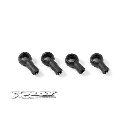 Xray Composite Rear Upper Camber Link Ball Joint 5.8mm - Short & Long (2+2) (XR343150)