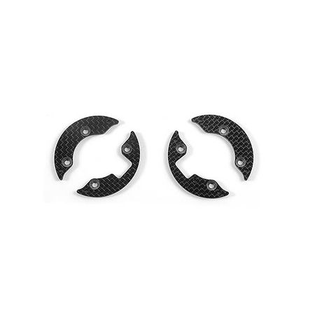 Xray Graphite Front Aerodynamic Disc 2.2mm - Left+Right - Set (XR345270)