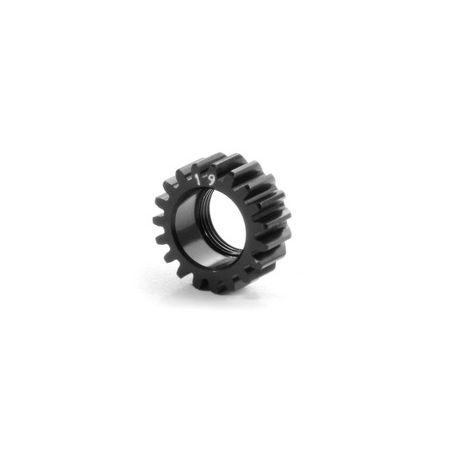 Xray XCA Alu Pinion Gear 19T (1St) - 7075 T6 - Hard Coated - Large (XR348419)