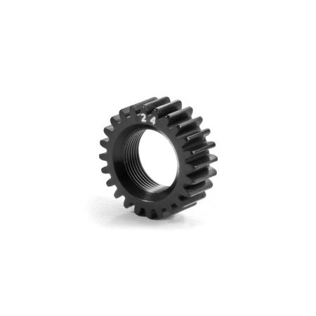 Xray XCA Alu Pinion Gear 24T (2Nd) - 7075 T6 - Hard Coated - Large (XR348424)