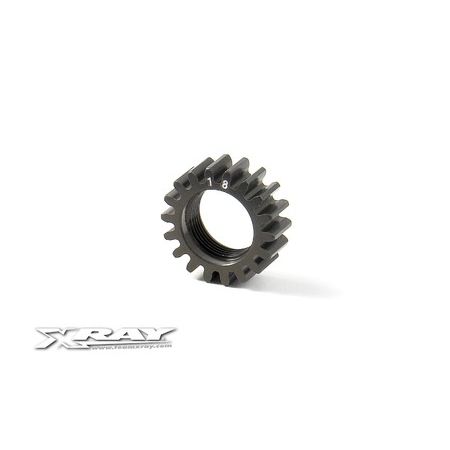 Xray XCA Alu 7075 T6 Hard Coated Pinion Gear - 18T (1St) (XR348518)