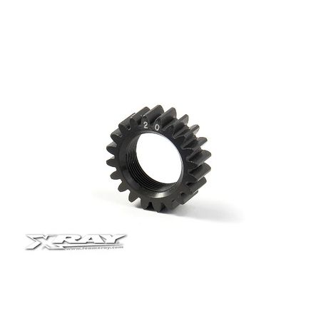Xray XCA Alu 7075 T6 Hard Coated Pinion Gear - 20T (2Nd) (XR348520)