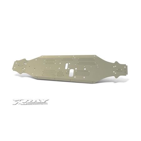 Xray XT8 Alu Chassis - Long - Hard Coated Swiss 7075 T6 (3mm) (XR351121)