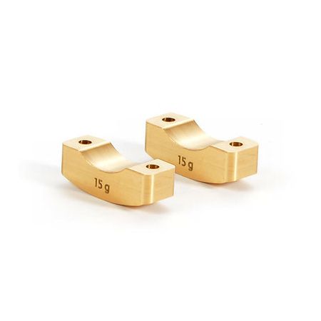 Xray Brass Steering Block Weight 15G (2) (XR351181)
