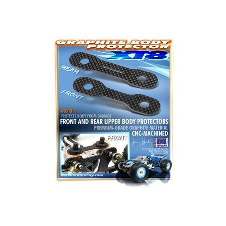 Xray Graphite Body Protector (F+R) (XR351311)