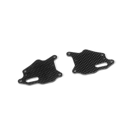 Xray XB8 Graphite Front Lower Arm Plate (2) (XR352193)