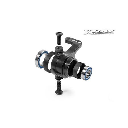 Xray XB808 Alu Steering Block Left  - Swiss 7075 T6 - Hard Coated - Set - V2 (XR352266)