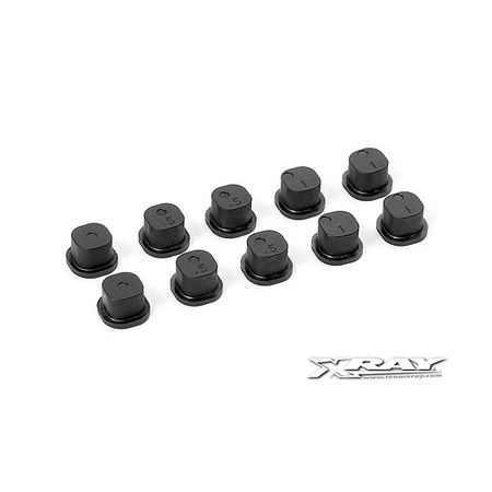 Xray Composite Square Adj. Roll-Center Bushings - V2 (2) (XR352314)