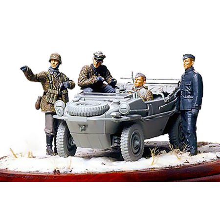 1/35 Tamiya 4 Recon figures for Schwimwagon (THC35253)