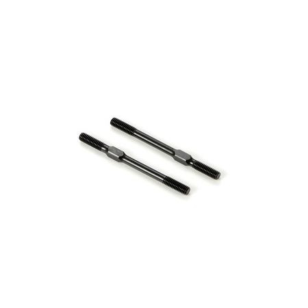 Xray Adj. Turnbuckle M4 L/R 52.5 mm - Hudy Spring Steel - V3 (2) (XR352611)