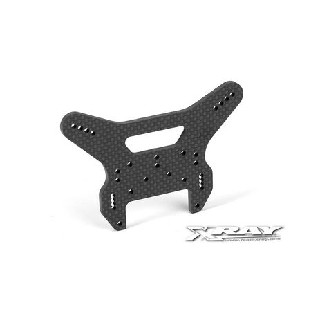 Xray XB9 Graphite Rear Shock Tower - CNC Machined 3.5 mm (XR353094)