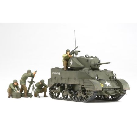 1/35 Tamiya M5A1 with 4 Figures (THC35313)