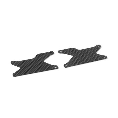 Xray XB8 Graphite Rear Lower Arm Plate 1.6 mm (2) (XR353191)