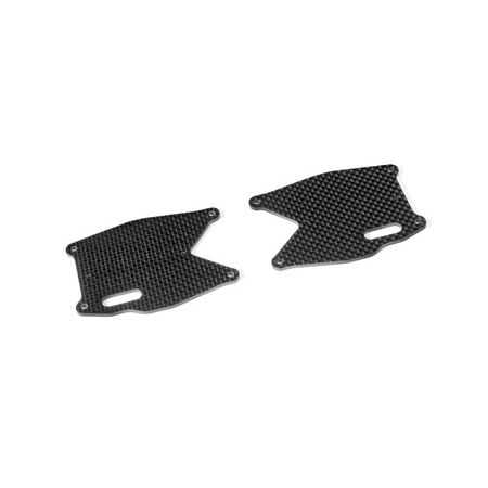 Xray XB8 Graphite Rear Lower Arm Plate (2) (XR353194)