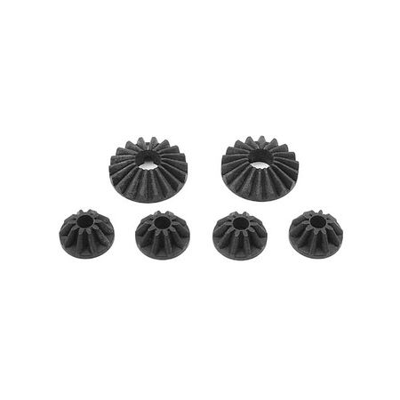 Xray Steel Diff Bevel & Satellite Gears (2+4) (XR355030)