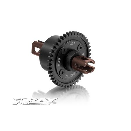 Xray Active Center Diff Outdrive Adapter - Lightweight - Hudy Spring Steel (2) (XR355170)