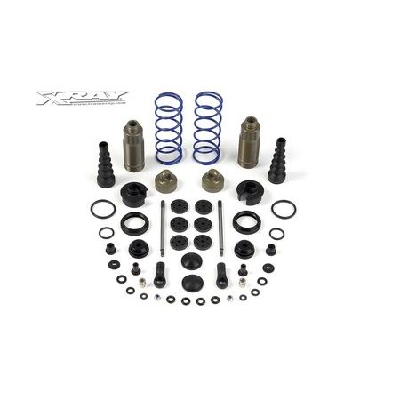 Xray XT8 Front Big Bore Shock Absorbers Complete Set (2) (XR358109)