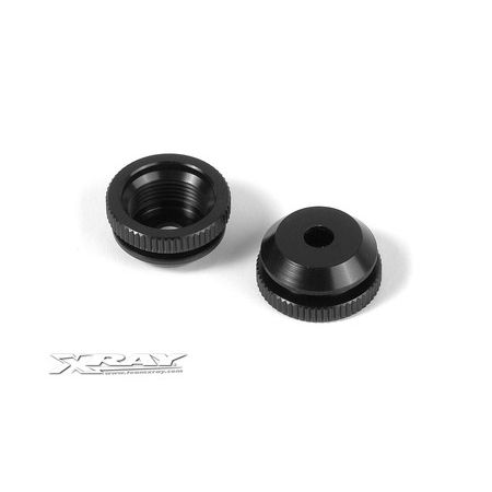 Xray Alu Shock Body Nut For Shock Boot (2) (XR358141)