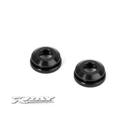Xray Alu Shock Body Nut For Shock Boot (2) (XR358142)