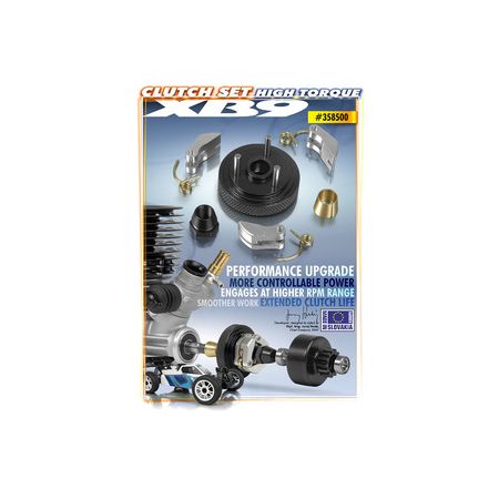 Xray Clutch Set - High Torque - V2 (XR358500)