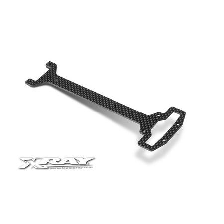 Xray Graphite Front Upper Deck 2.0mm - V2 (XR361160)