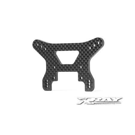 Xray Graphite Shock Tower Front 3.0mm - V3 --- Replaced With #362083 (XR362080)