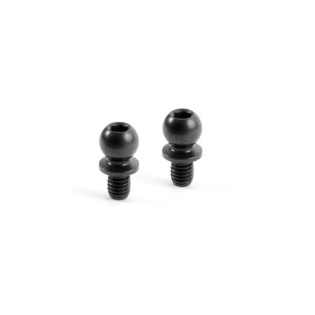 Xray Ball End 4.9mm With Thread 4mm (2) - (Replacement For #302652) (XR362648)