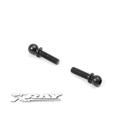 Xray Ball End 4.9mm With Thread 10mm (2) (XR362652)