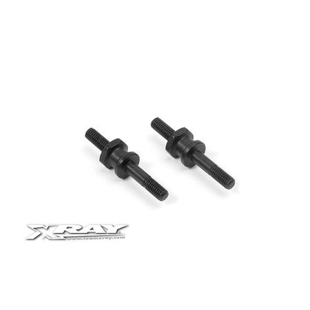 Xray Steel Screw Shock Pivot Ball With Hex (2) (XR368045)