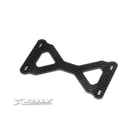 Xray X10 Graphite 2.5mm Arm Mount Plate (XR371060)