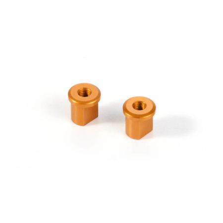 Xray Alu Eccentric Bushing 0.0mm - Orange (2) (XR372316-O)