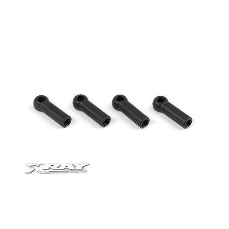 Xray Composite Steering Ball Joint Open 4.2 mm (4) (XR372661)
