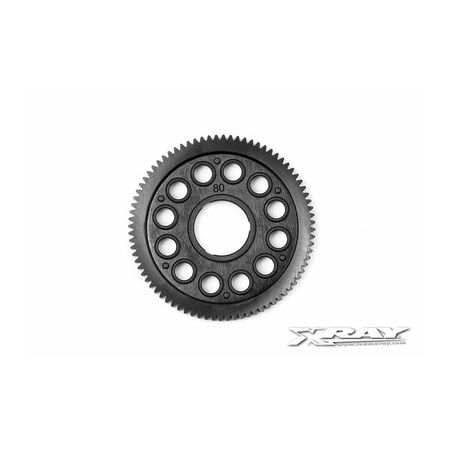 Xray Composite Spur Gear - 80T / 64P (XR375880)