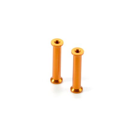 Xray Alu Mount 26.5mm - Orange (2) (XR376361-O)