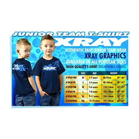 Xray Xray Junior Team T-Shirt (9/11 - 134-146Cm) (XR395019XL)