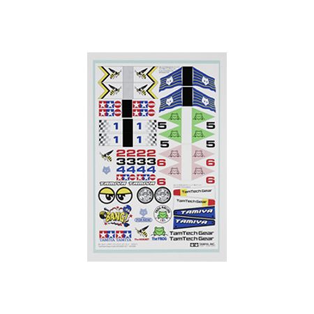 Tamiya Flag Sticker Set