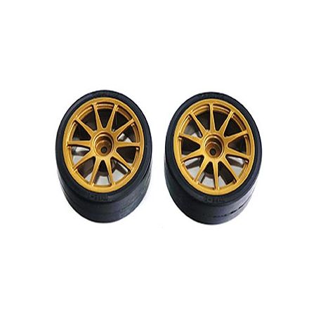 Tamiya Drift Tyres Type-A & Wheels
