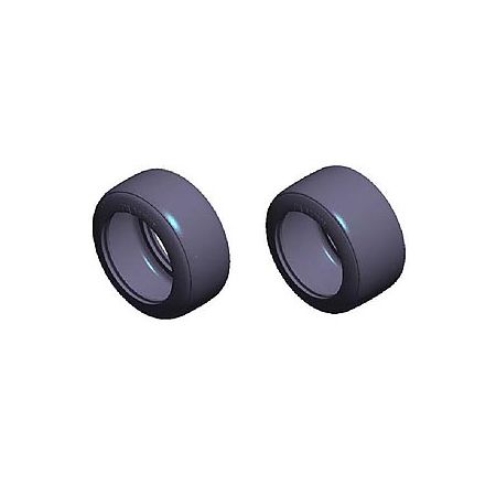 Tamiya F104 Rubber Tyres Rear