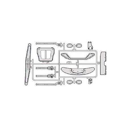Tamiya Ff-03 B Parts (Bumper)