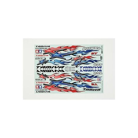 Tamiya Marking Sticker (Star & Fire)