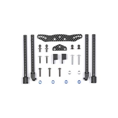 Tamiya TT-01E Carbon Damper Stay F