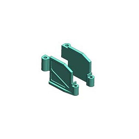 Tamiya F104 Alu Servo Mount L/R