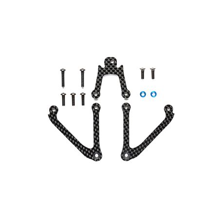 Tamiya TA07 Carbon Stiffeners (Front)