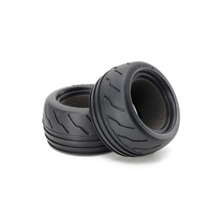 Tamiya T3-01 W Semi-Slick Tires R X 2