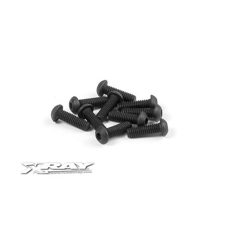 Xray Hex Screw Sh M2.5X8  (10) (XR902258)