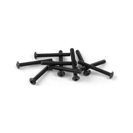 Xray Hex Screw Sh M3X25  (10) (XR902325)