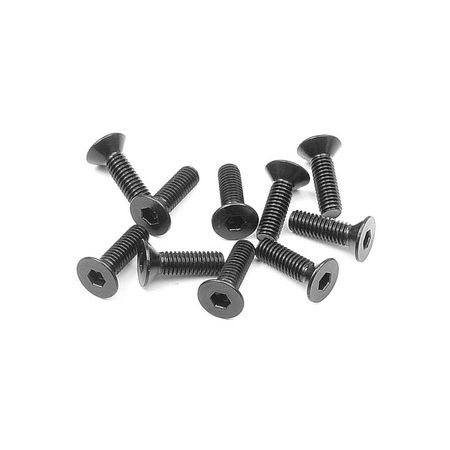 Xray Hex Screw Sfh M3X10  (10) (XR903310)