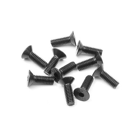 Xray Hex Screw Sfh M4X12  (10) (XR903412)